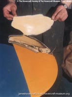 SRN4s damaged at sea